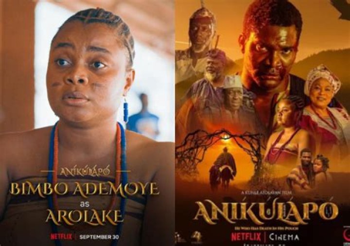 
Bimbo Ademoye responds to critics of her role in Kunle Afolayan’s movie ‘Anikulapo’ 