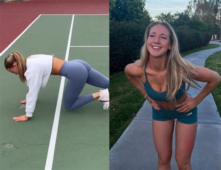 Casper Ruud's Sister Caroline in Workout Gear Shares Back Workout Video
