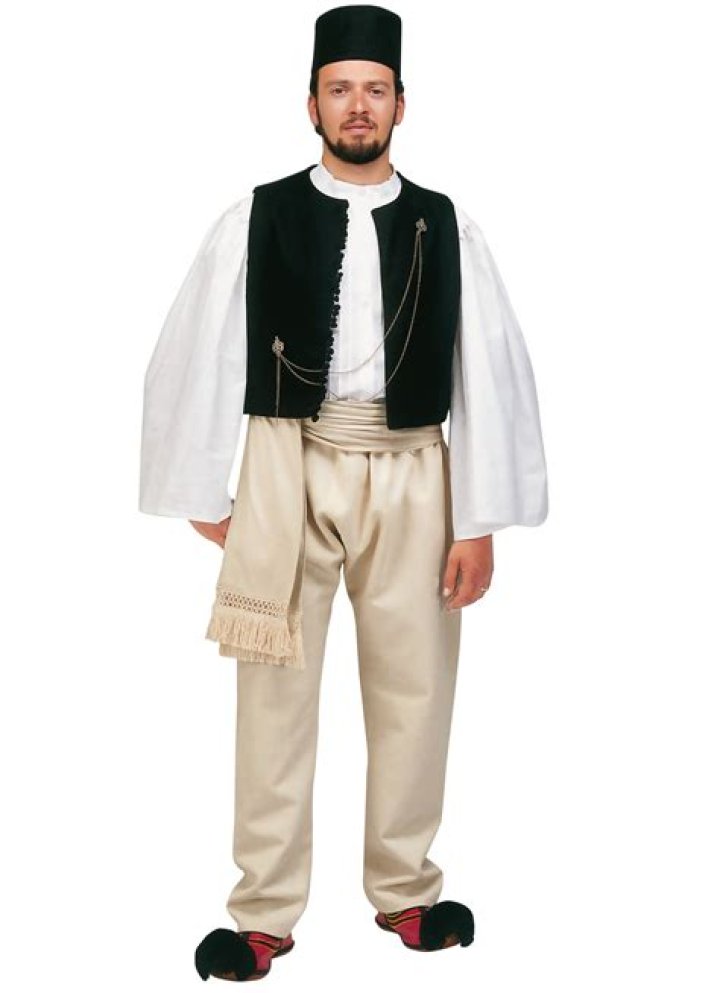 Greek Costume Episkopi Imathia Man — Blessed Celebration