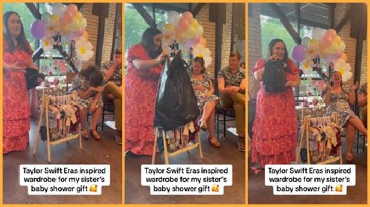 ‘Every Swiftie deserves a bestie like her’: Sister of the year gives the perfect Eras-inspired baby shower gift