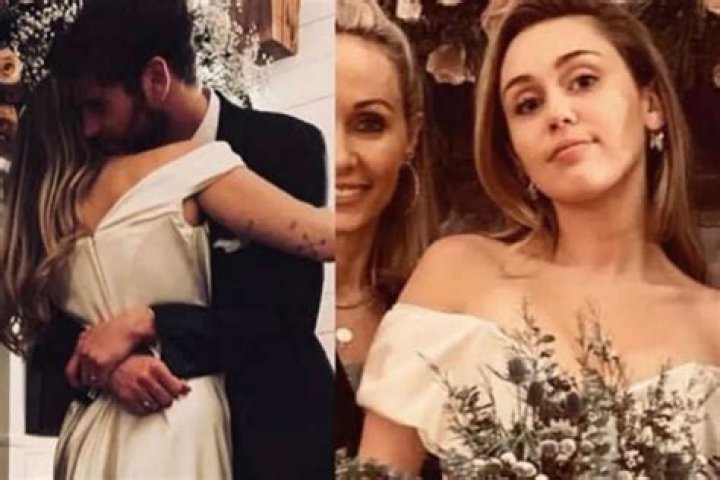 Everything Fans Want To Know About Miley Cyrus’ Vivienne Westwood Wedding Gown In Photos