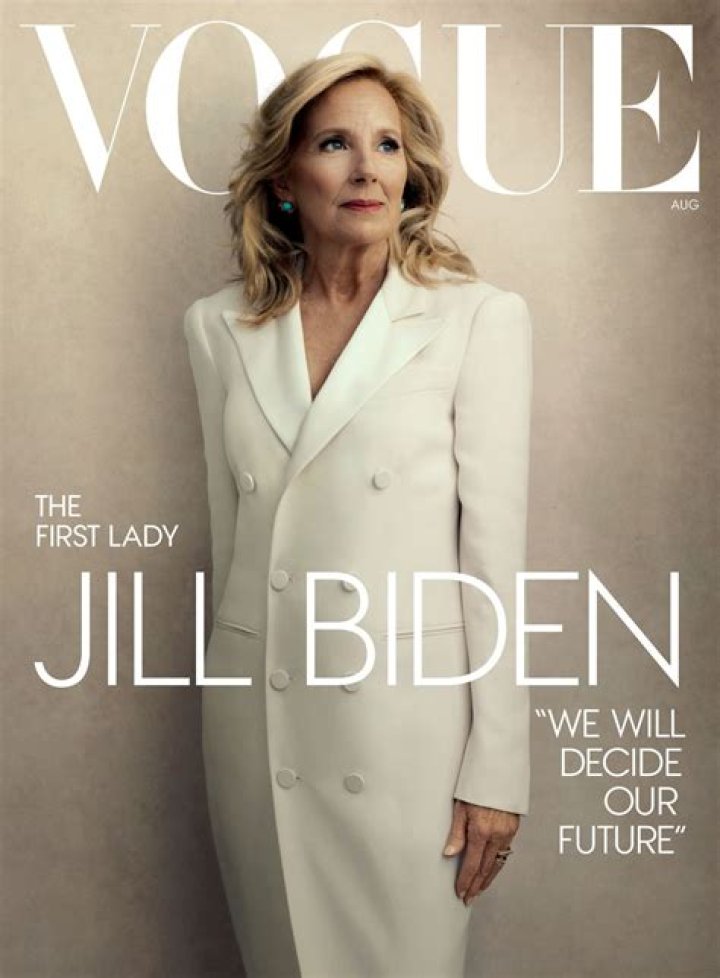 First Lady Jill Biden on the magazine cover