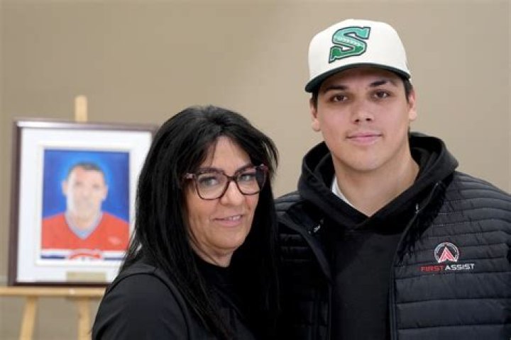 Gino Odjick Children; Bure Odjick and Tobias Commanda-Odjick