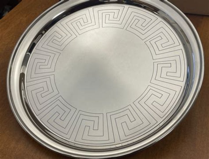 Sterling Silver Tray — Blessed Celebration