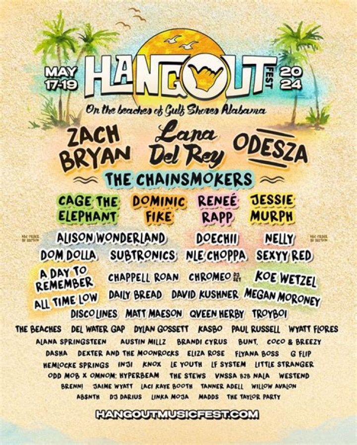 Hangout Festival Makes Monumental 2016 Lineup Announcement