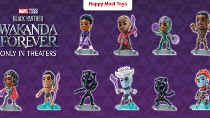 Here are all 10 ‘Black Panther: Wakanda Forever’ McDonald’s Happy Meal Toys