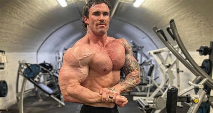 How long has Calum Von Moger been working out?