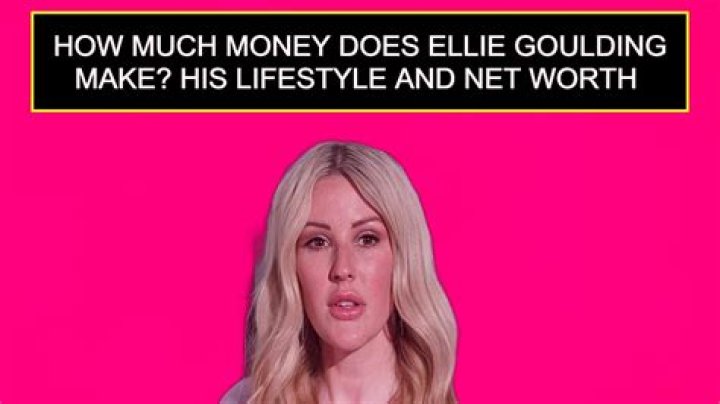 
How Much Money Does Ellie Goulding Make? Latest Income Salary
