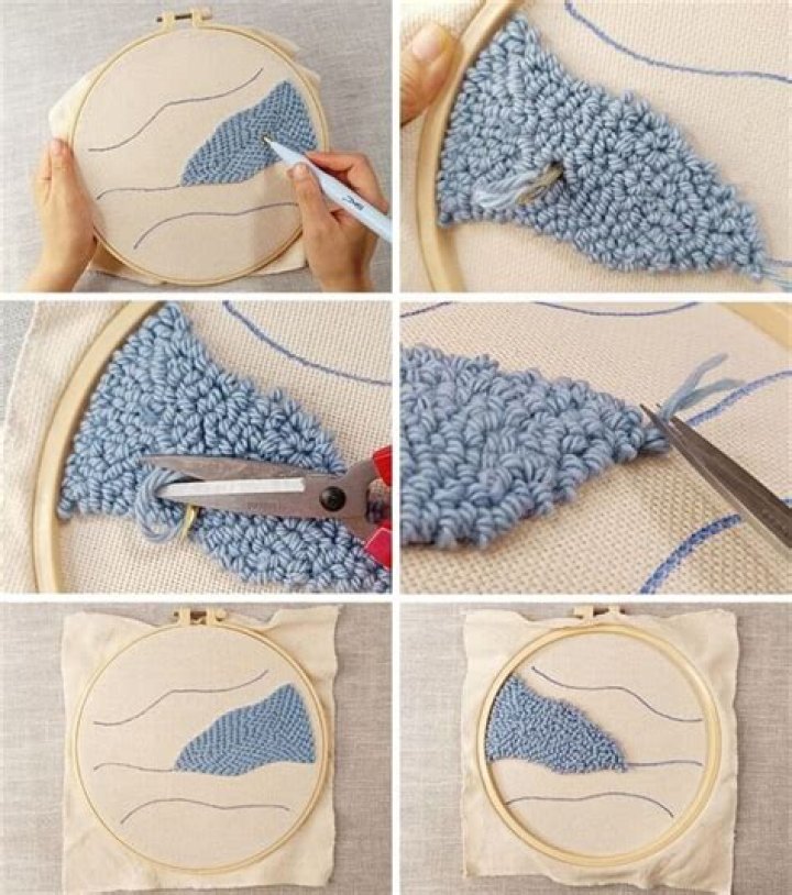 How to do punch needle