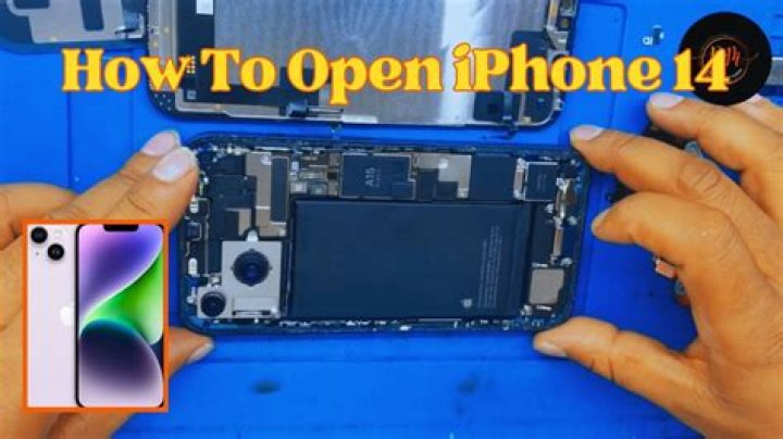 How to open iphone 6
