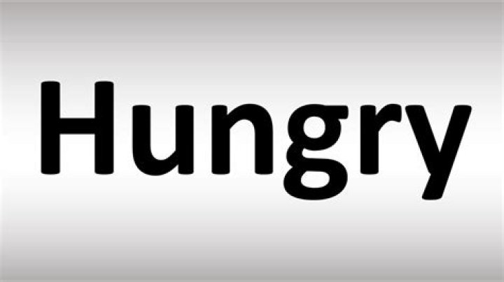 How to spell hungry