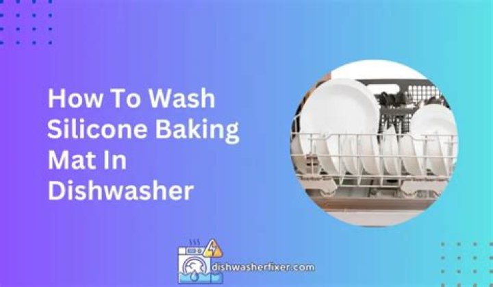 How to wash silicone baking mat