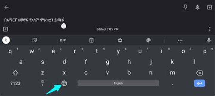 How to write amharic on computer