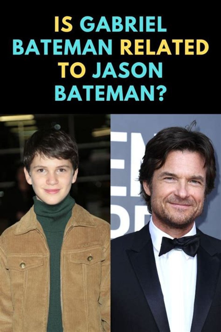 Is actor Gabriel Bateman related to Jason Bateman? – Celebrity