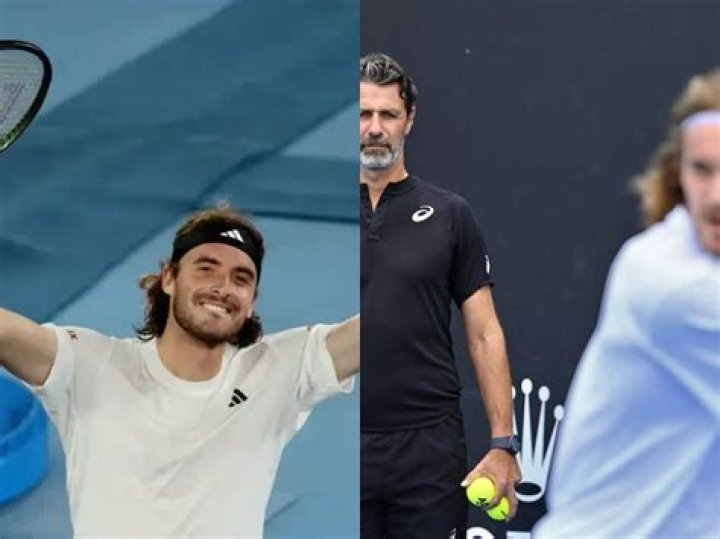 Is Patrick Mouratoglou still coaching Stefanos Tsitsipas?