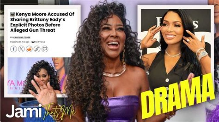 Kenya Moore’s Purple Dress She Flaunted Recently Has Fans Criticizing Her Due To Her ‘Certain Age’