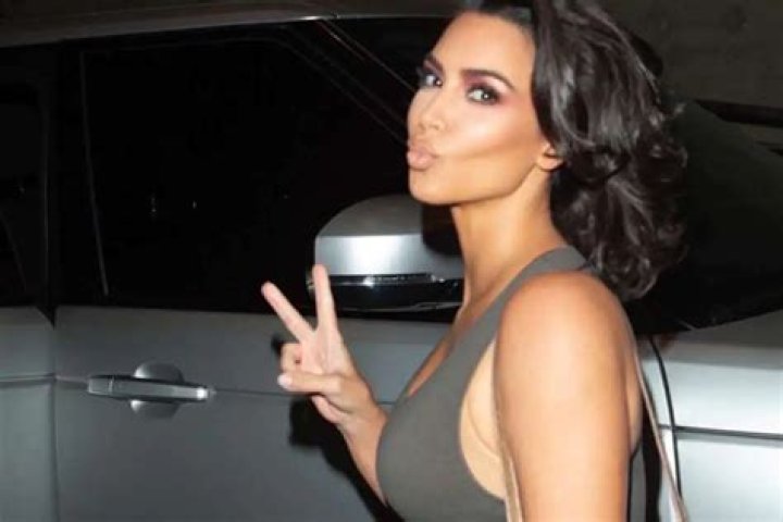 Kim Kardashian Puts Curvy Assets On Display In Mexico