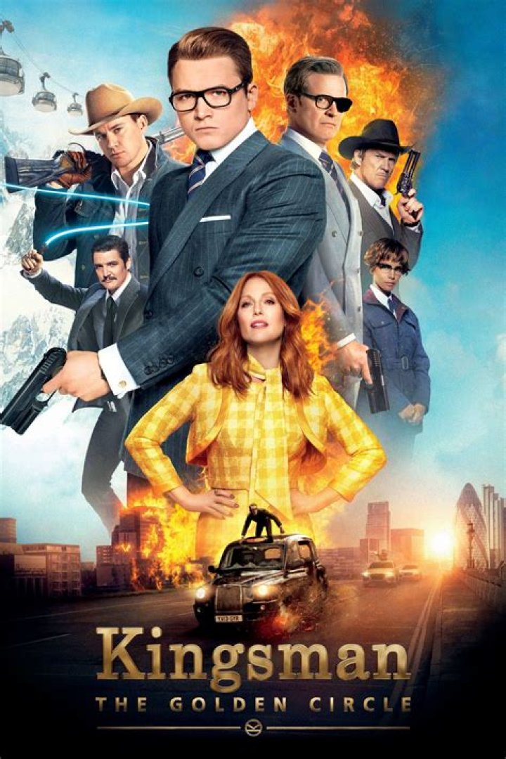 Secret Agents Assemble On Kingsman: The Golden Circle International Poster