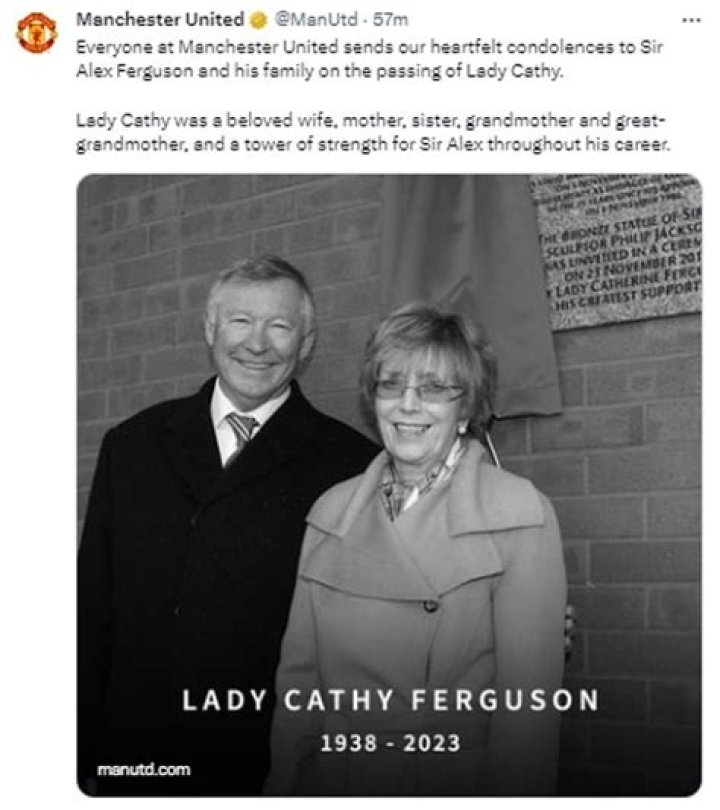 Lady Cathy Ferguson dies aged 84: Obituary, cause of death, funeral arrangements