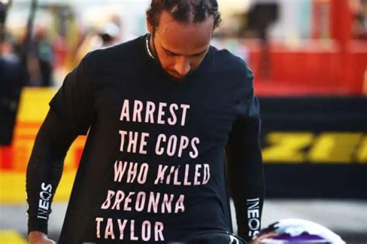 Lewis Hamilton Could Get In Trouble After Wearing A Breonna Taylor Tribute Shirt
