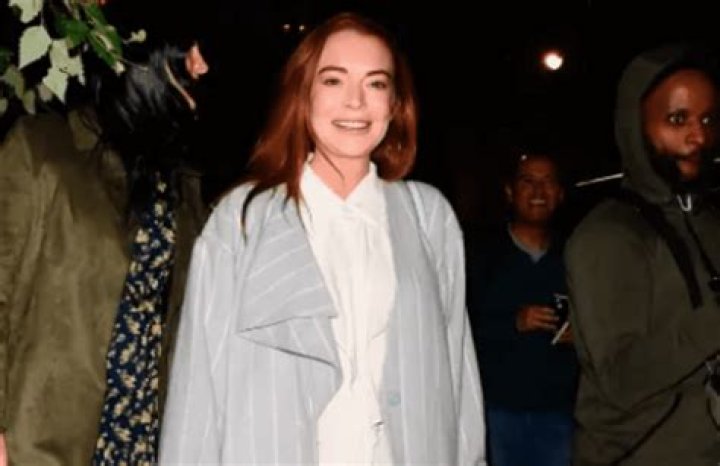 Lindsay Lohan Showed Up To Mark Ronson’s Hotel Opening Performance As A Special Guest
