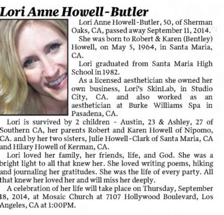 Lori Butler Obituary