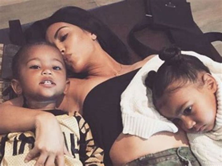 Mama Bear Kim Kardashian Freaks Out When Saint West Has Allergic Reaction Has To Call 911