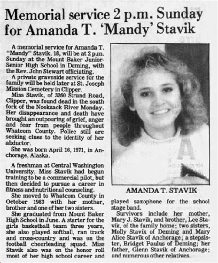 Mandy Stavik Wiki Biography, Cause of Death, Parents, Boyfriend, Murder Case, Education, & More