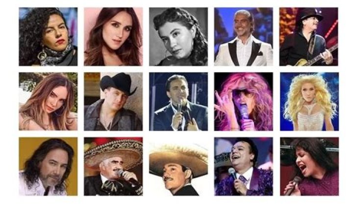 The Greatest Mexican Pop Singers