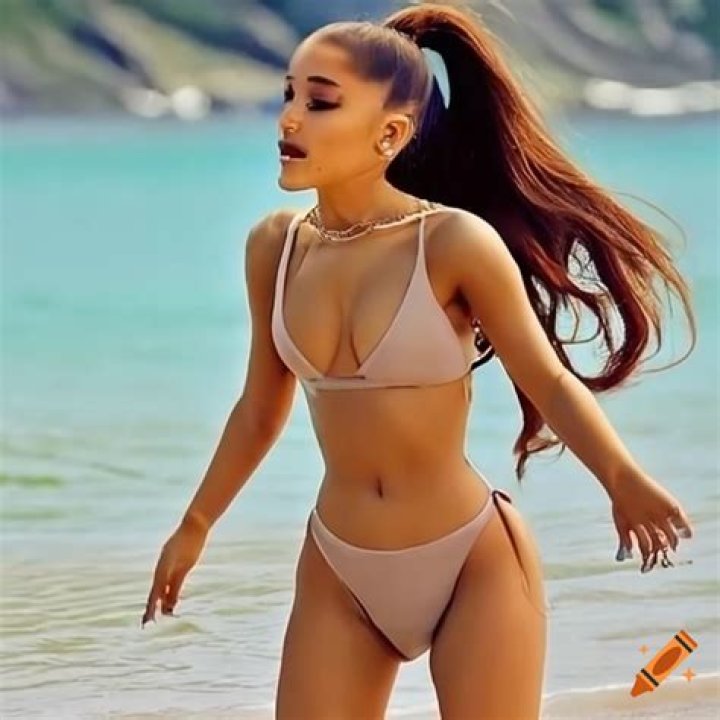 Ariana Grande in Bathing Suit Top Has a "Special Ru-Nouncement" — Celebwell