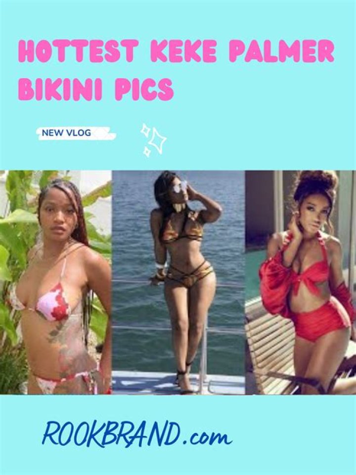 Keke Palmer in Bathing Suit Says "Goodmorning Y’all!!!" — Celebwell