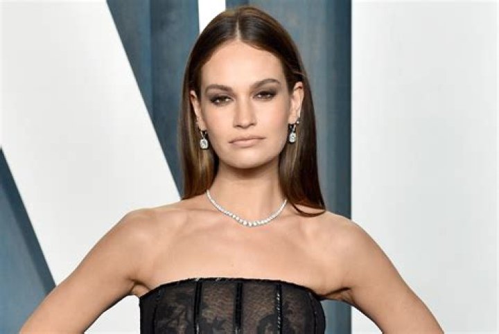 Lily James in Bathing Suit Looks Like Pamela Anderson — Celebwell