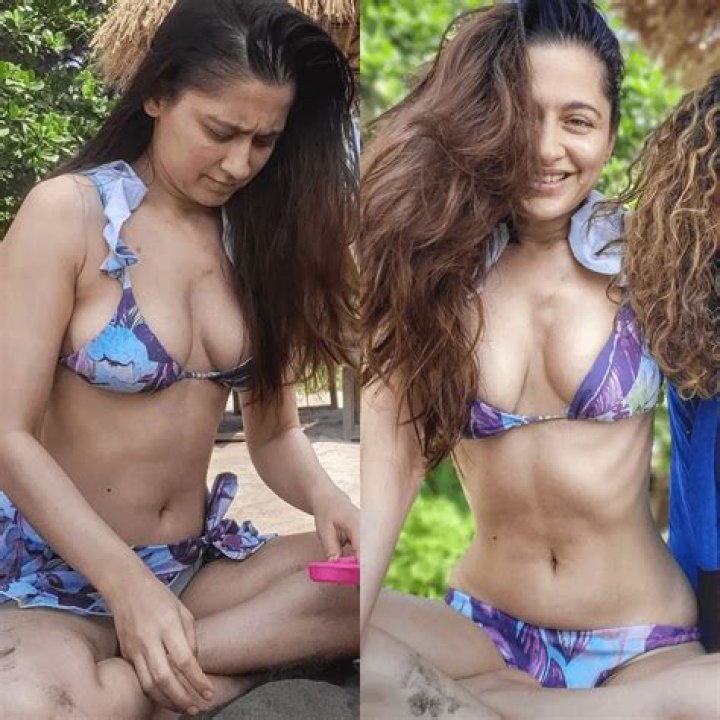 Sanjeeda Shaikh in Bathing Suit Says "Goa Will be on Fire Now" — Celebwell