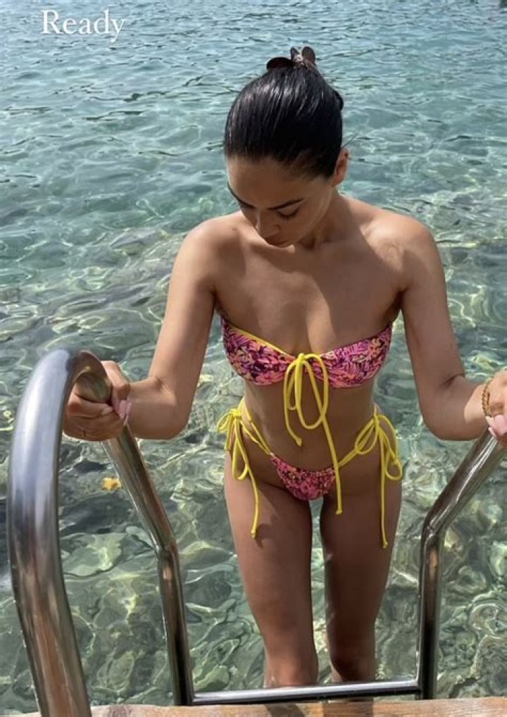 Shanina Shaik in Bathing Suit is "Ready" — Celebwell