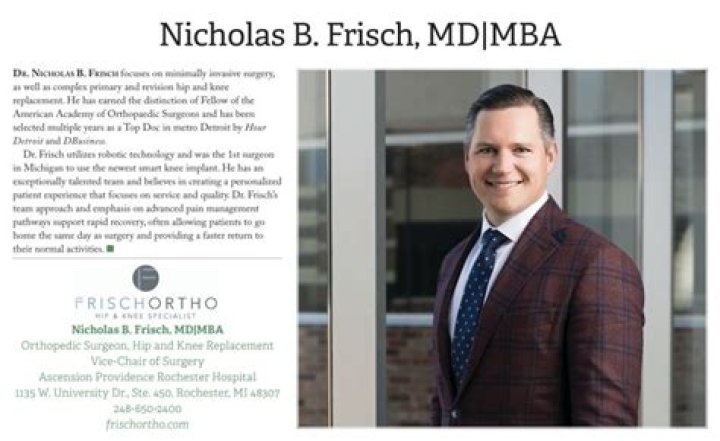 Dr. Nicholas Frisch, MD – Chicago, IL