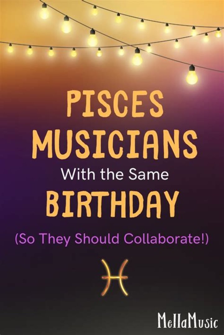Famous Pisces Musicians