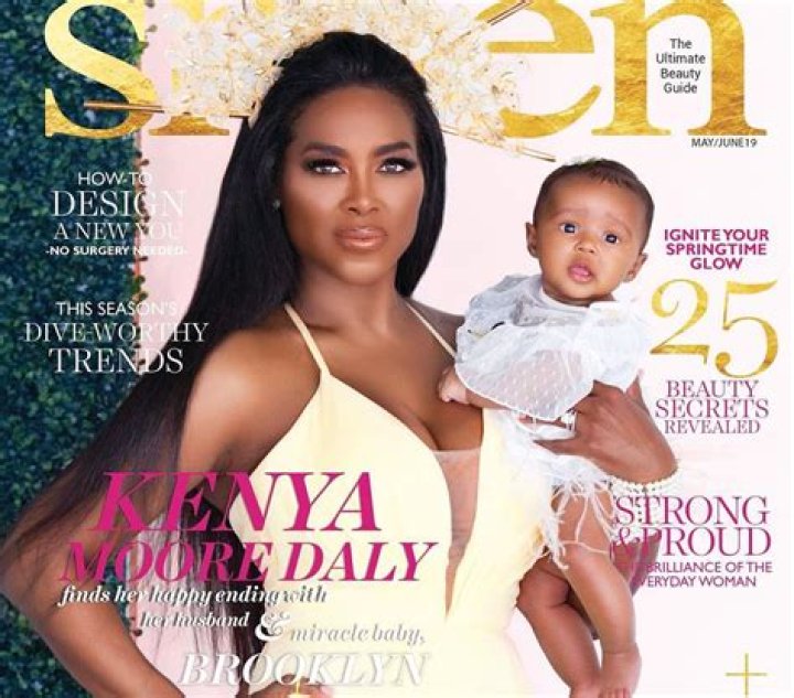 Porsha Williams Sparks Sweet Conversation With Kenya Moore Who Is Celebrating New Magazine Cover With Brooklyn Daly — Baby Stole The Spotlight