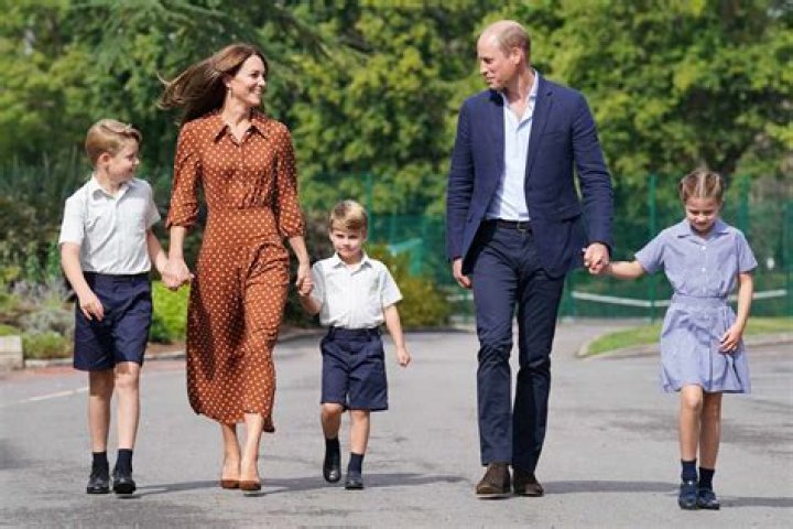 Princess Charlotte Is Darling Accompanying Kate Middleton, Prince William And Prince George On Her First Day Of School