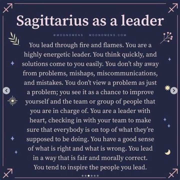Famous Sagittarius Leaders