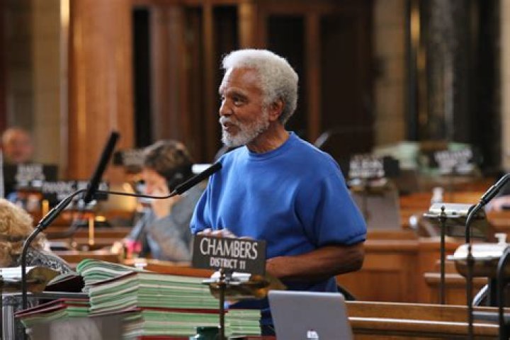 Sen. Ernie Chambers Biography, Jacklyn Adele, Quotes, Chambers U.S. flag