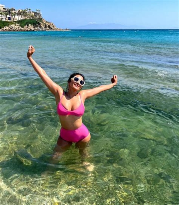 Shama Sikander in Bathing Suit Spends "a Day at Poolside" — Celebwell