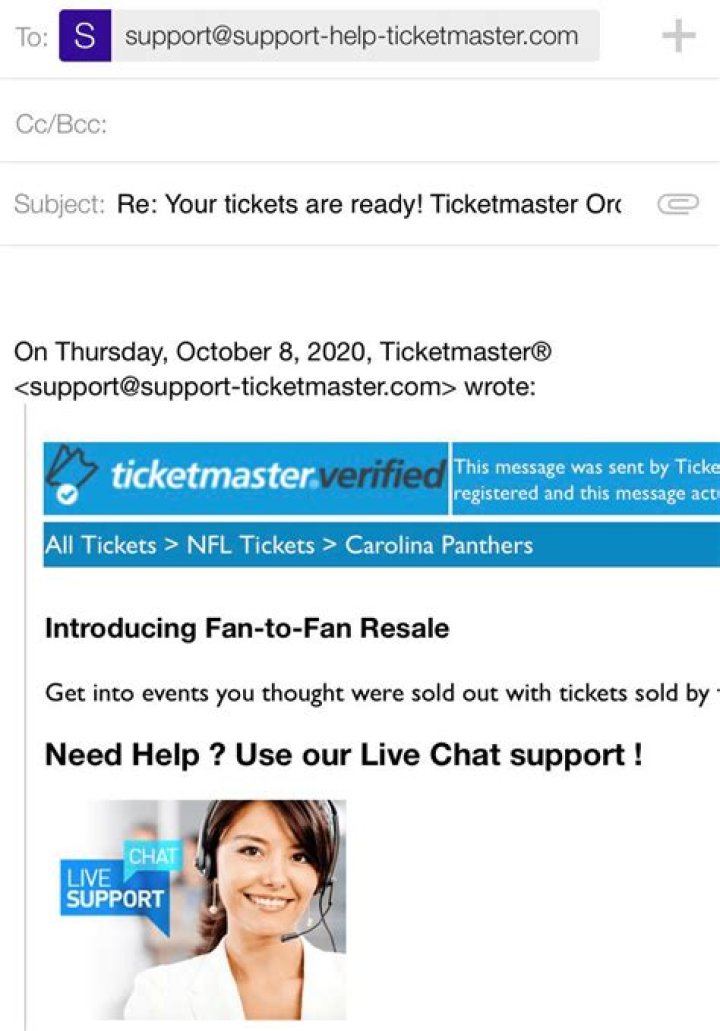 Swifties: Your text notification from Ticketmaster could be fake