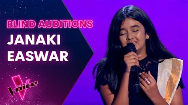 The Voice Australia: Janaki Easwar Age Height And Wikipedia Details