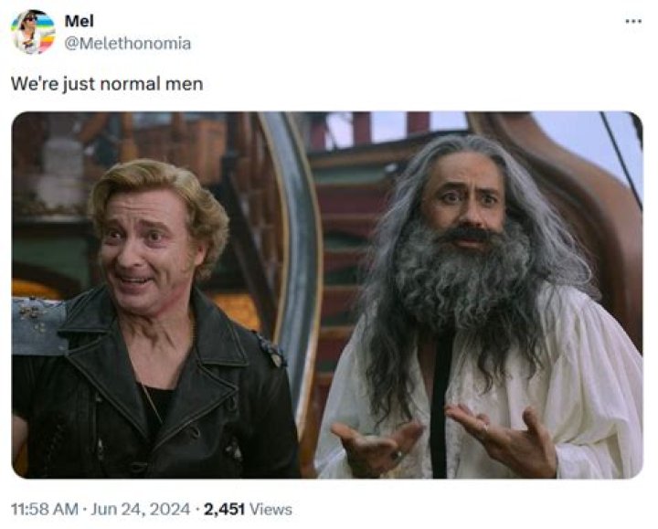 The ‘We’re just normal men’ meme, explained