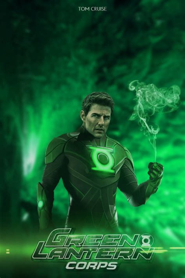 Tom Cruise Joins The Green Lantern Corps As Hal Jordan In New Fan Art