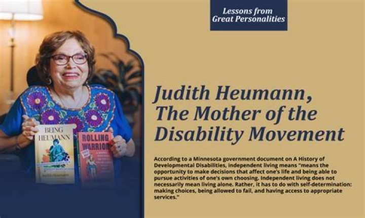 Tributes; Judith Heumann Obituary, ‘mother’ of disability rights movement,