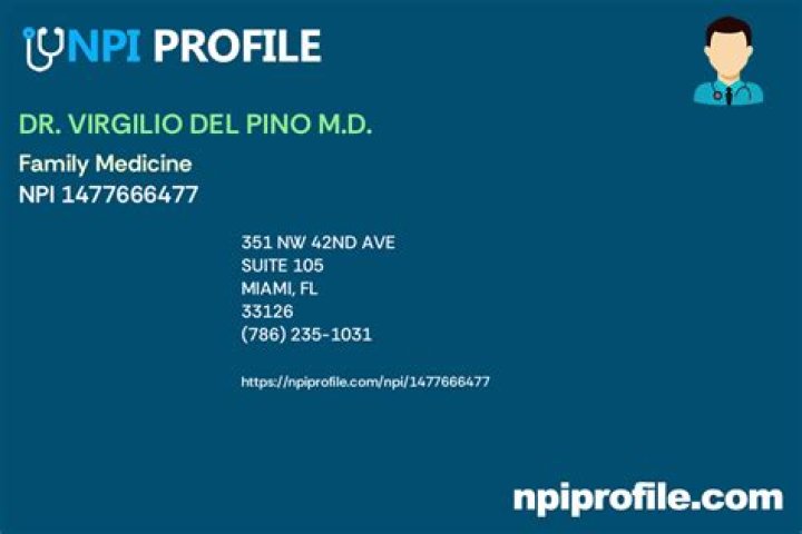Dr. Virgilio Del Pino, MD – Miami, FL