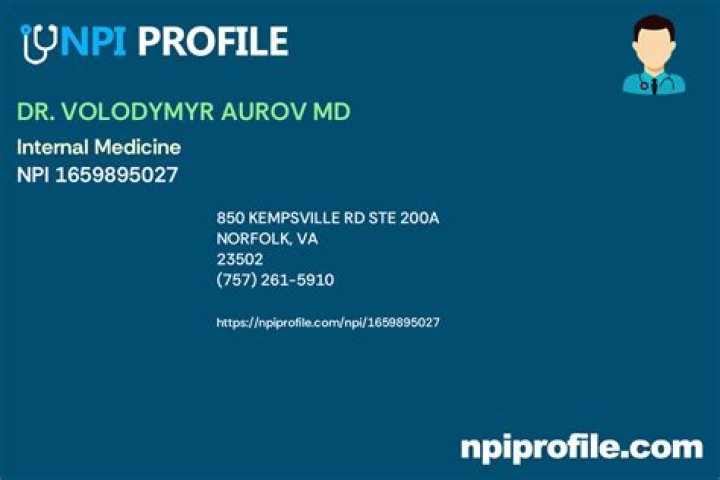 Dr. Volodymyr Aurov, MD – Brooklyn, NY