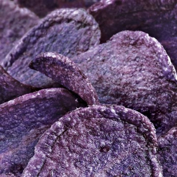 What are blue potato chips