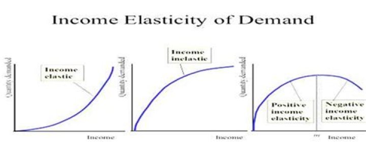 What does a positive income elasticity of demand mean